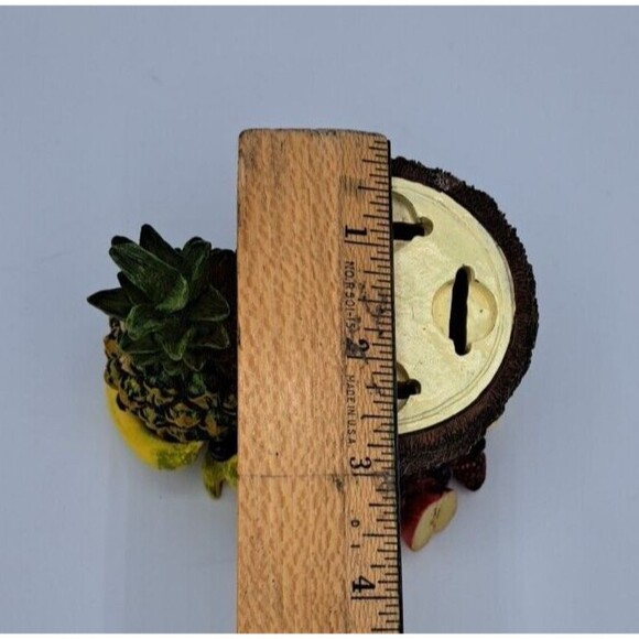 Vintage Resin Spreader Set - Coconut Base Mixed Fruit & Tropical Drink Spreaders - Picture 10 of 16